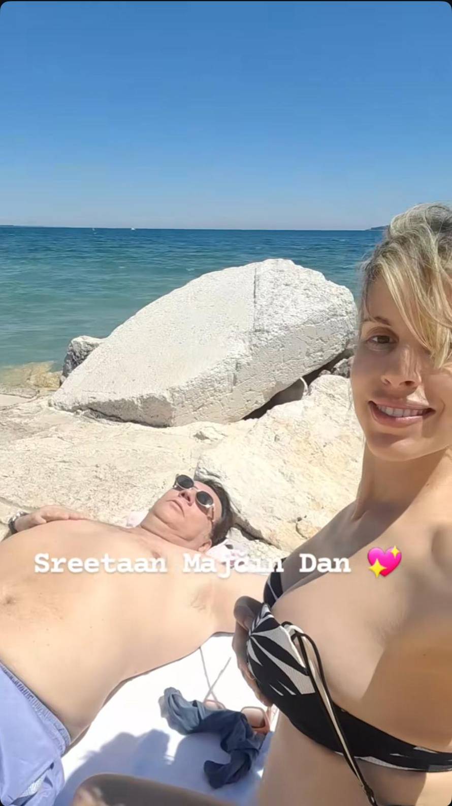 Trudna Mada Peršić uživala na moru: 'Skinula' je i kupaći...