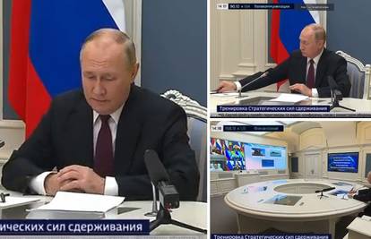Putin je nadgledao nuklearne vježbe: 'Rakete su pogodile svoje ciljeve. Vježba je uspjela'