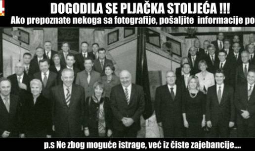 Pljačka stoljeća: Prepoznate li koga, javite policiji iz zajeban..