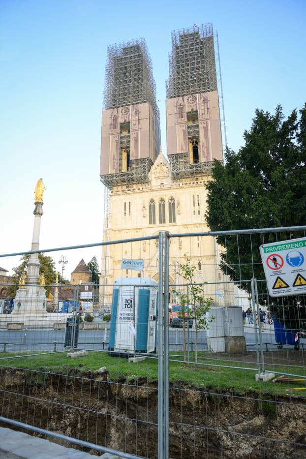 Zagreb: Na gradilištu za polupodzemne spremnike otkriven zanimljiv prolaz