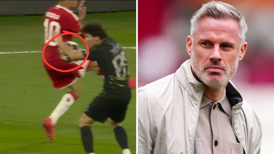 Jamie Carragher: Ruka Nevesa je ispružena kao da regulira promet. Henry: Ne mogu šutjeti