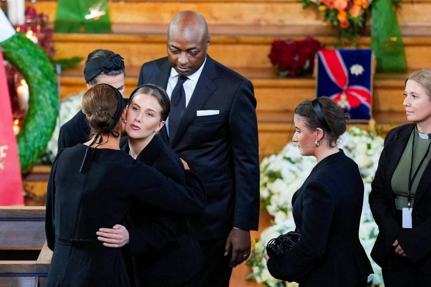 Norway's Princess Astrid's funeral, in Oslo