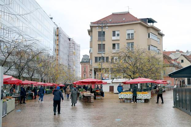 Zagreb: Europski trg je od danas tržnica