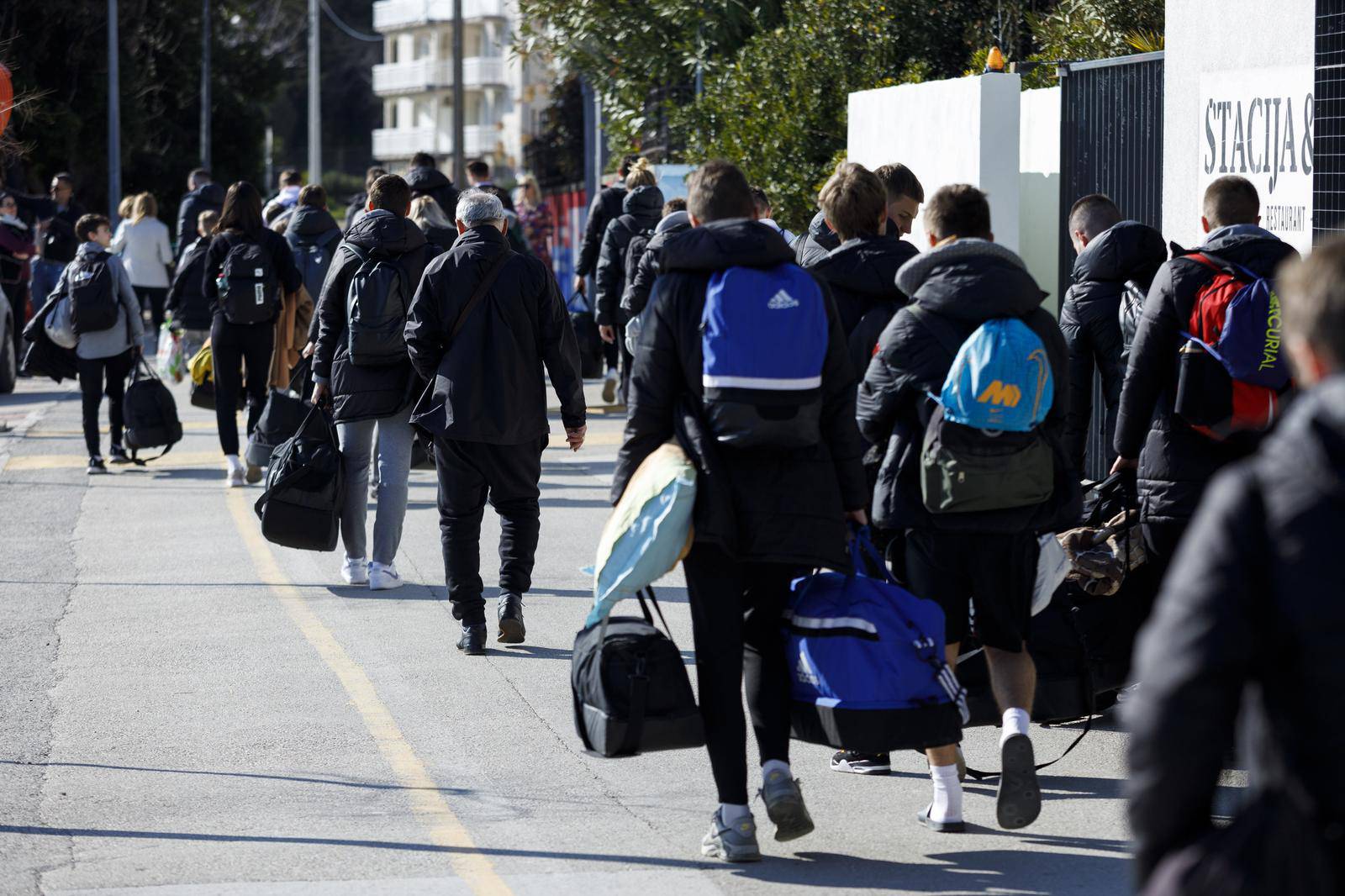 Kaštel Lukšić: Mladi nogometaši iz Ukrajine došli su u dječji dom u Kaštelima