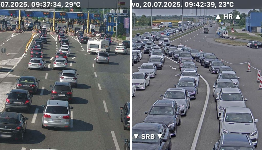 I u nedjelju gužve. Kolone od ranog jutra pred Bajakovom