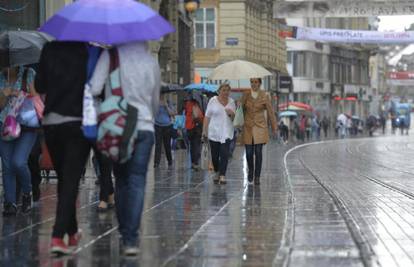 Pripremite kapute i kišobrane: Hladno 'ljetno' jutro i puno kiše