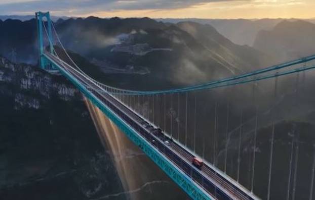 FOTO Otvoren u Kini: Evo kako izgleda najviši most na svijetu