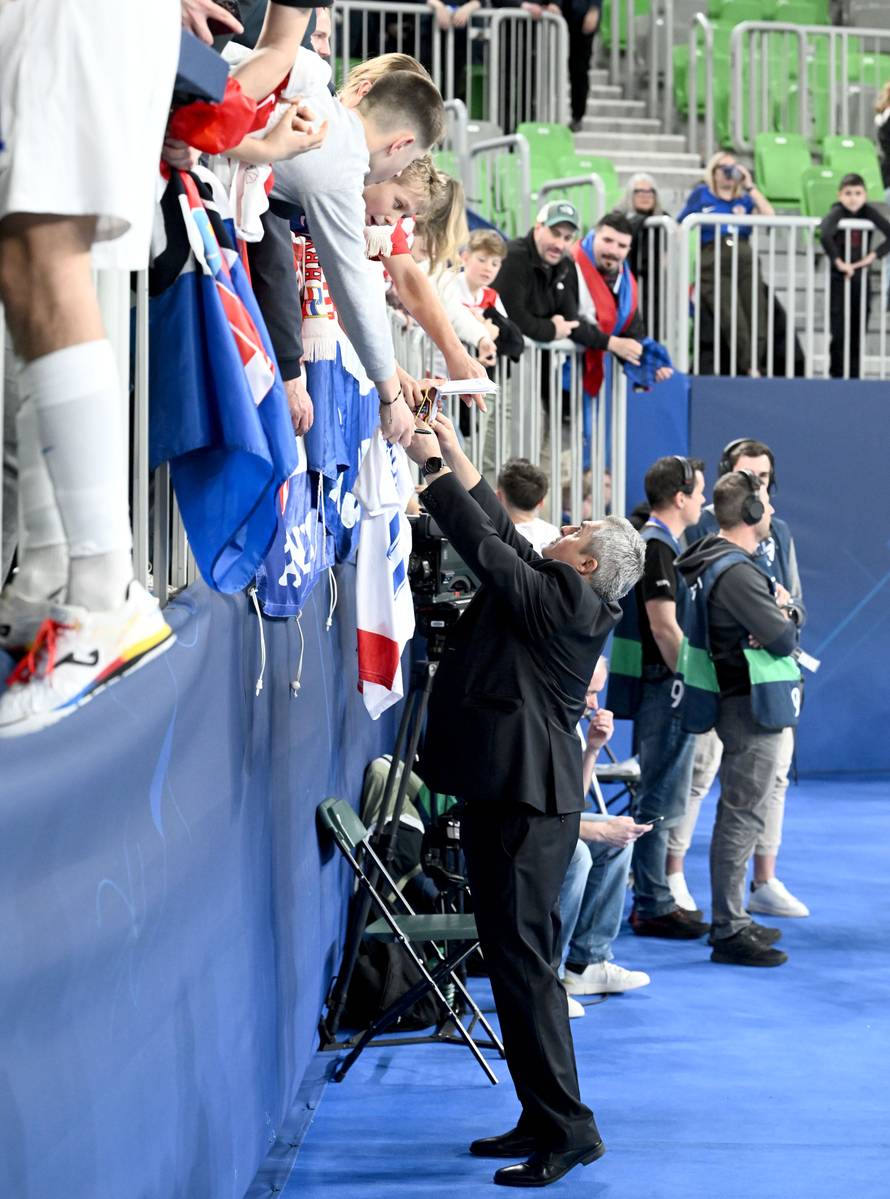 Susret Hrvatske i Španjolske u polufinalu Europskog prvenstva u futsalu