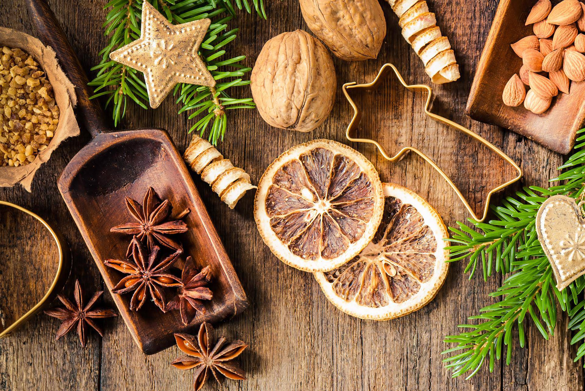 Spices for Christmas cakes