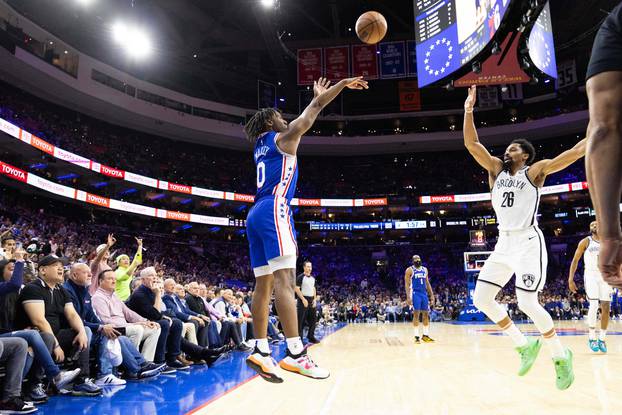 NBA: Playoffs-Brooklyn Nets at Philadelphia 76ers