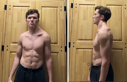 Trenirao je samo jednu stranu svoga tijela puna 182 dana pa šokirao izgledom: 'Bizarno'