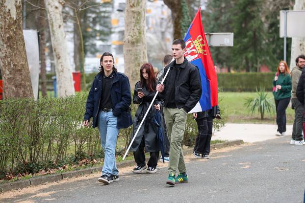 Studenti iz Banja Luke dali podršku kolegama iz Srbije