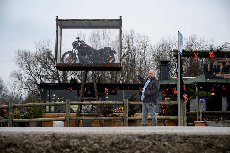 24SATA Bestovje: Burger house San Antonio koja ima nagradnu igru za motocikl Harley-Davidson