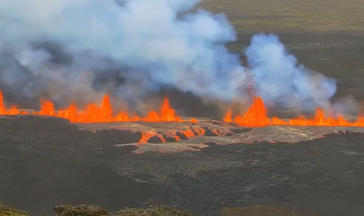 VIDEO Nova vulkanska erupcija na Islandu, stiglo i upozorenje: 'Magma još nije stigla, ali...'