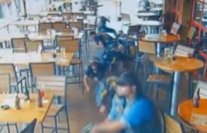 Iscurila video snimka: Brutalni obračun bajkera u restoranu