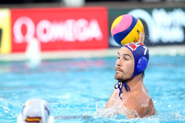 FINA Svjetsko prvesntvo u vaterpolu, polufinale, Španjolska - Hrvatska