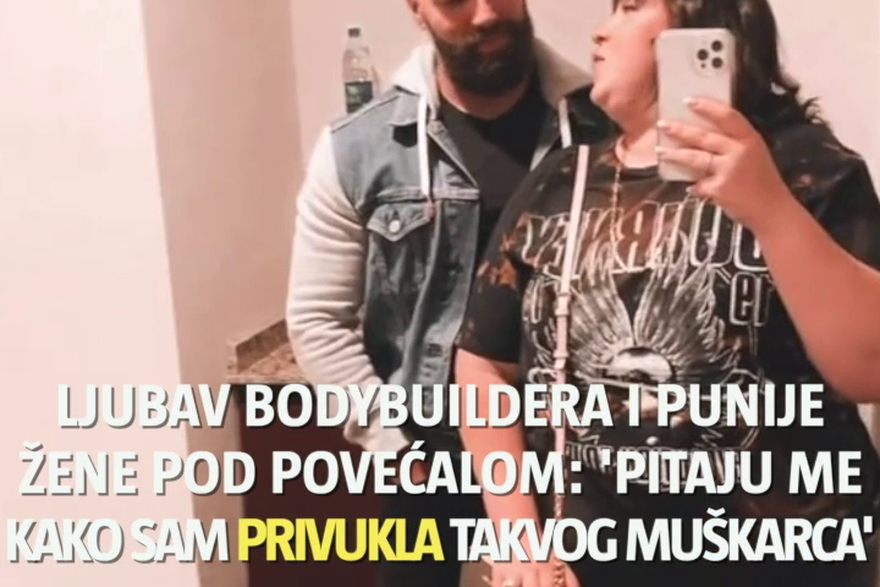 Ljubav bodybuildera i punije žene