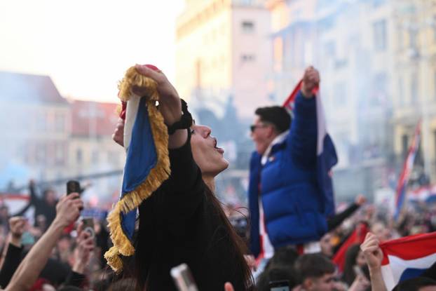 Zagreb: Svečani doček rukometaša nakon osvojenog srebra na Svjetskom prvenstvu