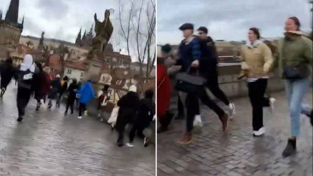 VIDEO Prve snimke iz Praga: Ljudi u panici bježali s mjesta pucnjave. Više ljudi ubijeno