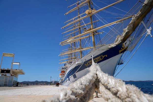 Zadar: Jedrenjak Royal Clipper na Pozdravu suncu