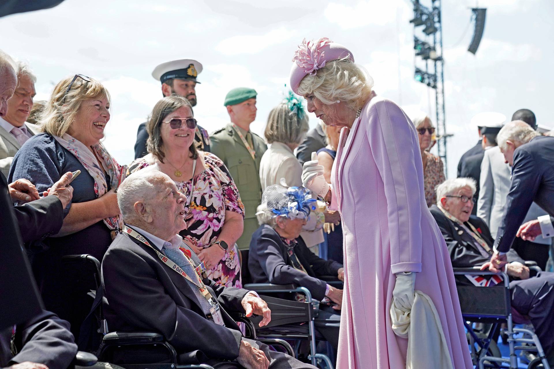 Commemorative event for the 80th anniversary of D-Day, in Portsmouth