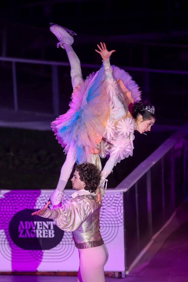 Svečano otvorenje Ledenog parka na Trgu kralja Tomislava uz predstavu Orašar