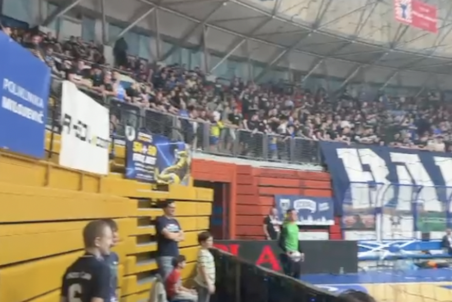 Atmosfera uoči utakmice Dinamo - Olmissum