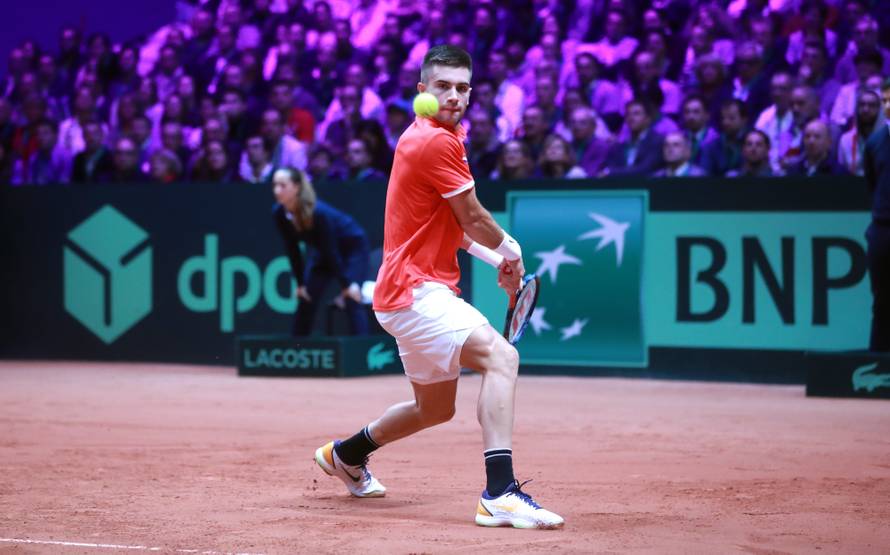 Lille: U 1. meÄu finala Davis Cupa sastali se Jeremy Chardy i Borna Coric
