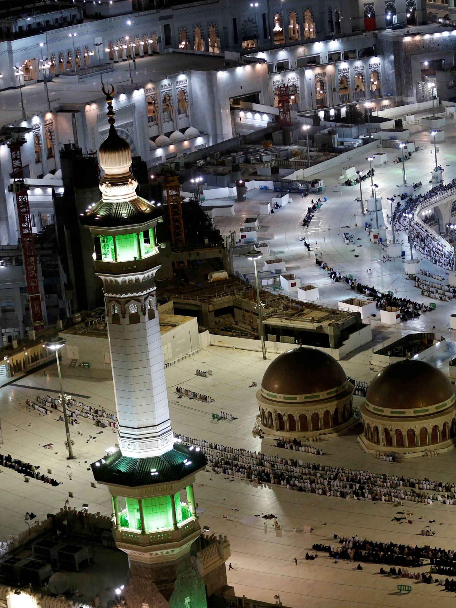 General view of the Grand Mosque in Mecca