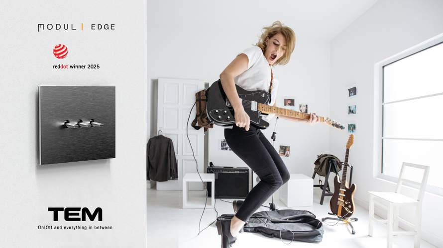 Dizajnerske linije prekidača i utičnica MODUL – kreirane za svaki prostor