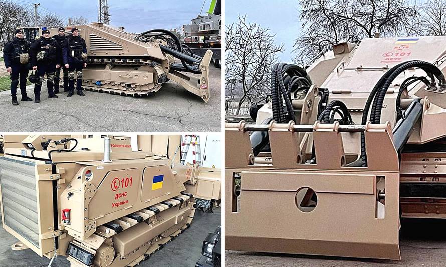 Hrvatski super roboti čiste Herson od mina: 'Hvala vam, Hrvati. Zajedno do pobjede!'