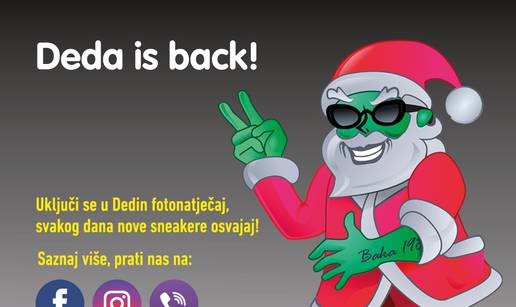 Deda is back! U vreći ima adidas, ima Jordan, ima SVE!