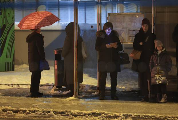Zagreb: Pada ledena kiša