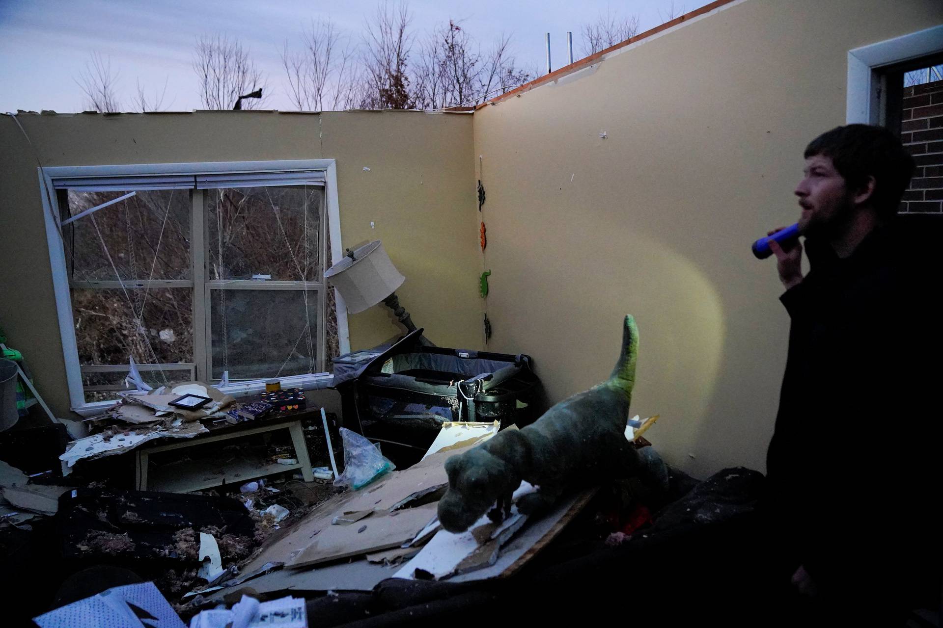 Devastating outbreak of tornadoes ripped through several U.S. states