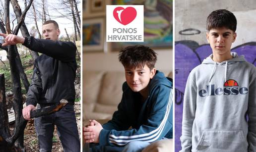 Tri dje&ccaron;aka postala su junaci u Maru&scaron;i&cacute;ima tijekom po&zcaron;ara: 'Nismo mi heroji, tako se mora!'