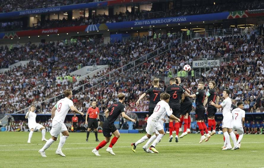 World Cup - Semi Final - Croatia v England