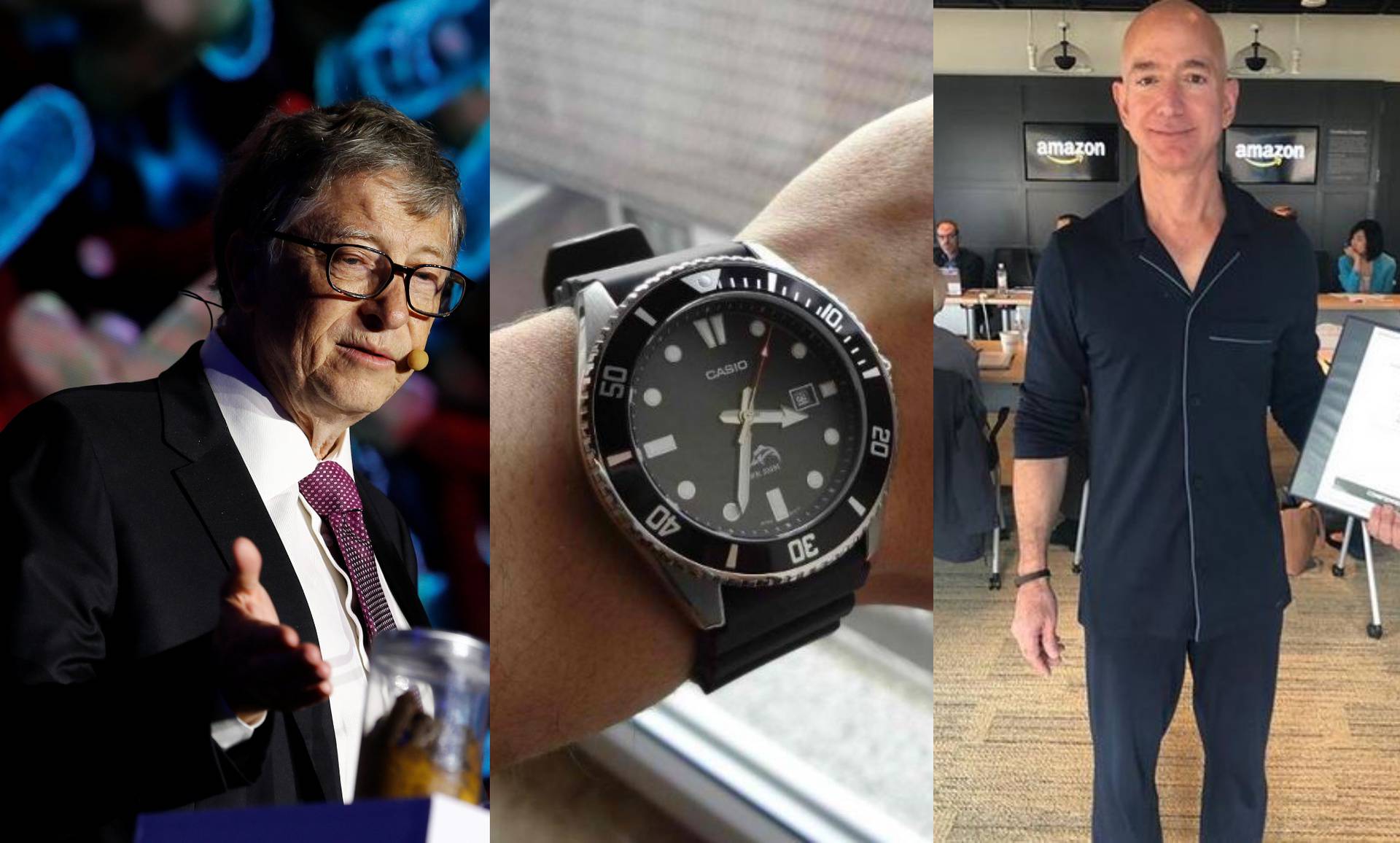 Iako milijarderi, Bezos, Gates i Cook ne nose luksuzne satove