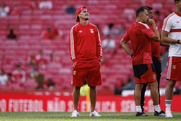 UEFA Europa League qualifying game between teams of SL Benfica and St. Gallen