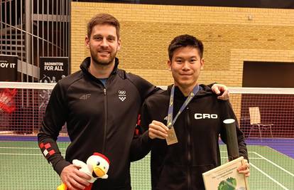Povijesni uspjeh u hrvatskom badmintonu! Aria Dinata uzeo broncu na Europskom prvenstvu