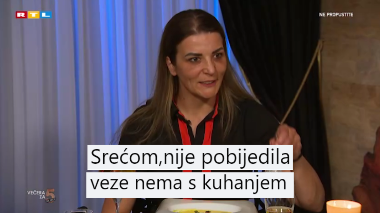 Naljutila gledatelje Večere za 5: 'Srećom, nije Danijela dobila  jer ona veze nema s kuhanjem'