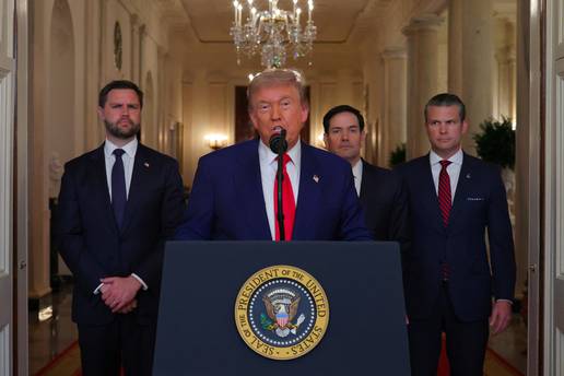 Trump: Uništili smo iranski nuklearni program; Iran: Dron je pogodio Hitnu, ima mrtvih
