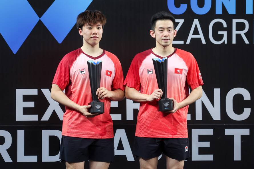 WTT Contender Zagreb 2025., finale muski parovi, Wong Chun Ting i Chan Baldwin - Huang Youzheng i Xue Fei