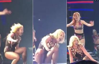 Britney je otkazala koncerte: Pala je na bini i ozlijedila nogu