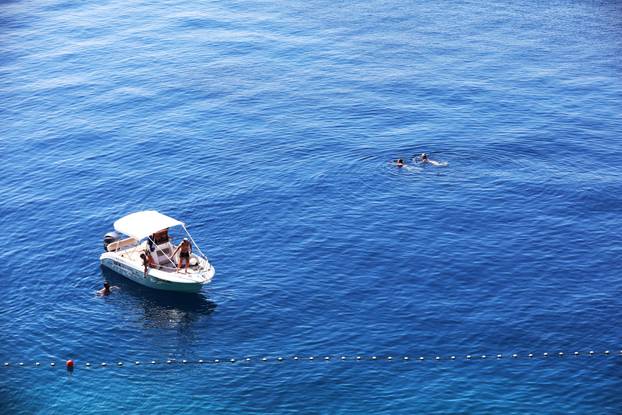 Rijeka: Kupači na gradskoj plaži Sablićevo