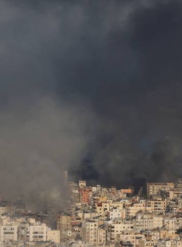 Escalation between Hezbollah and Israel, amid the U.S.-Israeli conflict with Iran, in Beirut