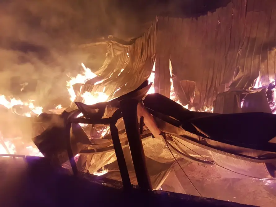 Policija dovršila očevid požara u Mraclinu: Iskra je zapalila smjesu drvene prašine i zraka