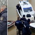 VIDEO Dramatično spašavanje kod Slavonskog Broda: Policija iz rijeke izvukla 13 Kubanaca
