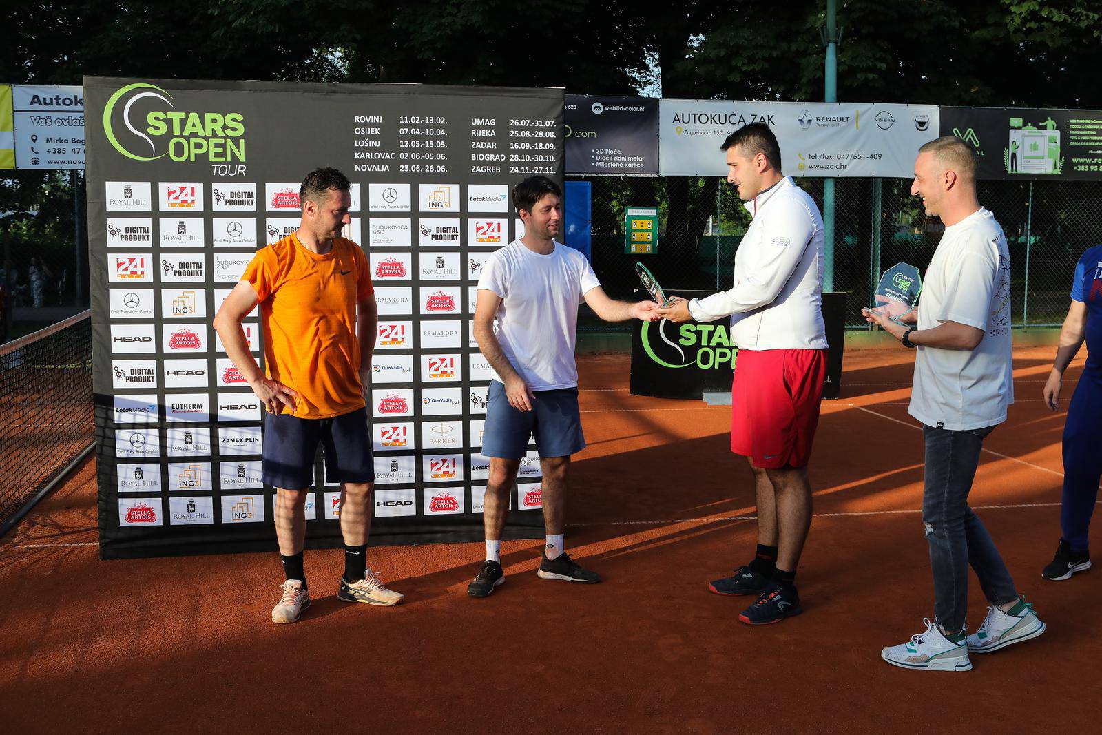 Karlovac: Završen je teniski turnir Stars Open Tour 