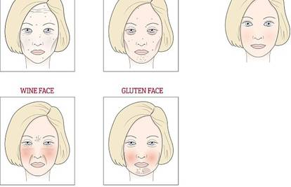 Koje je od njih vaše lice - šteti li vam šećer, vino ili  gluten?