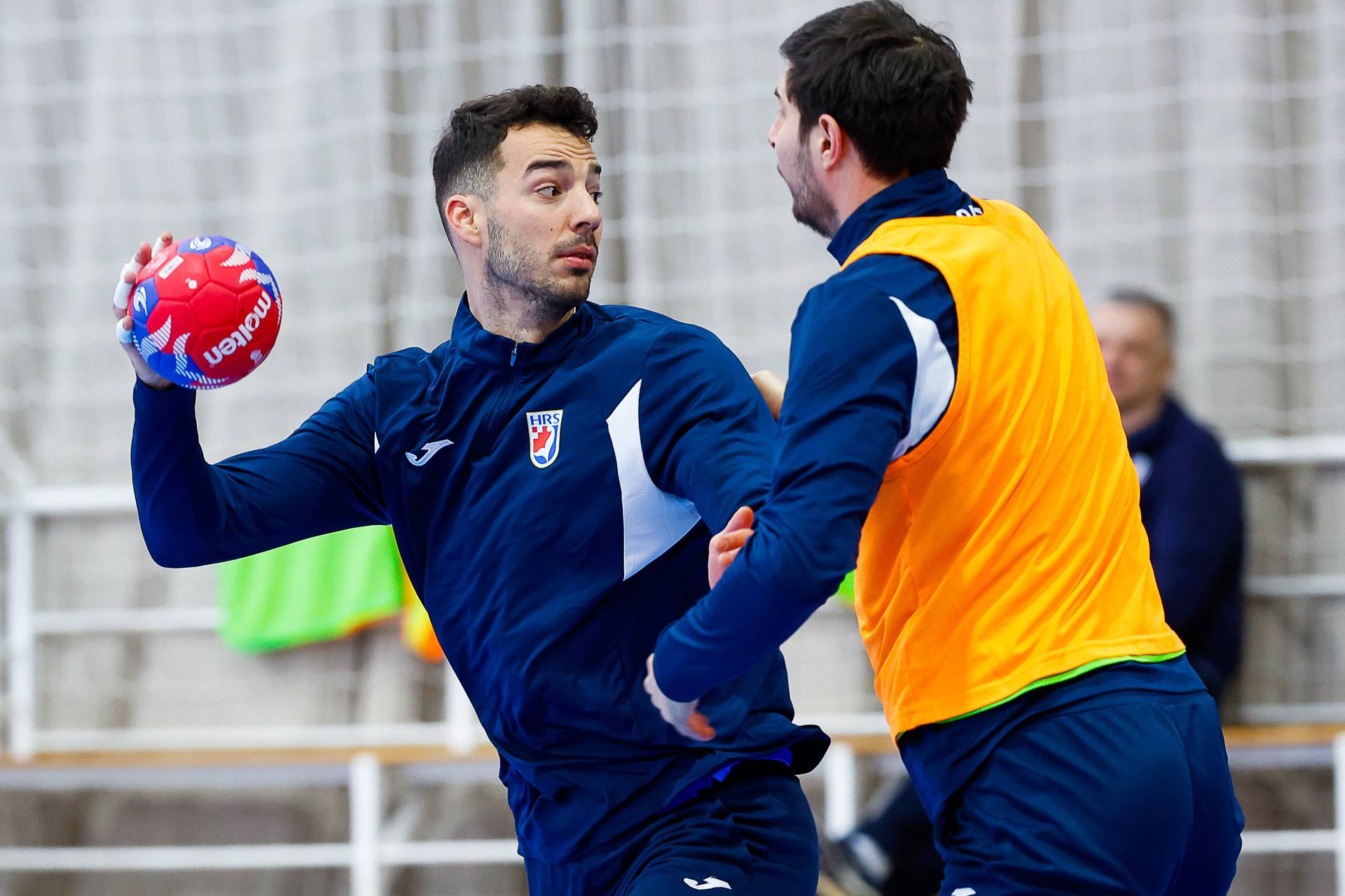 Trening muške rukometne reprezentacije